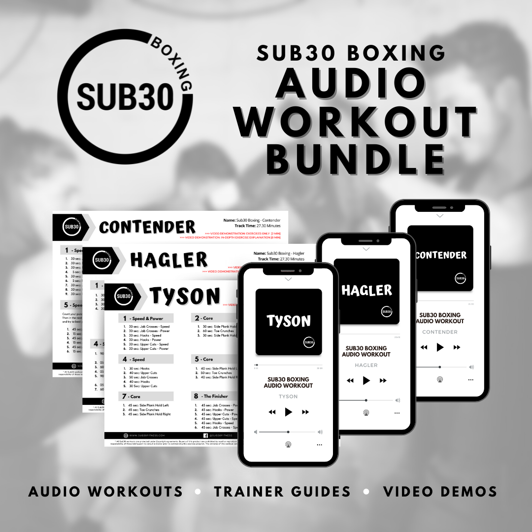 Sub30 Boxing Audio Workout Bundle 1