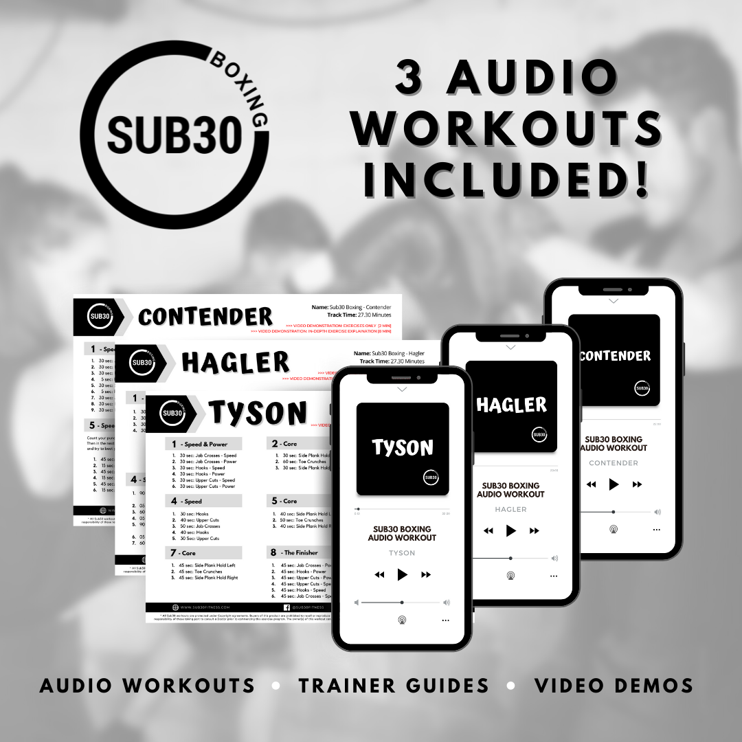 Sub30 Boxing Audio WorkoutsBundle 1