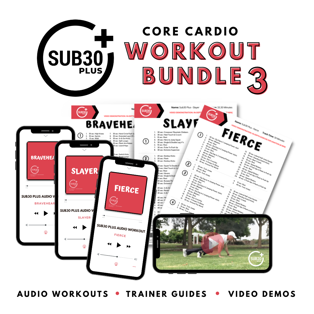 Sub30 Plus Audio Workouts Bundle 3