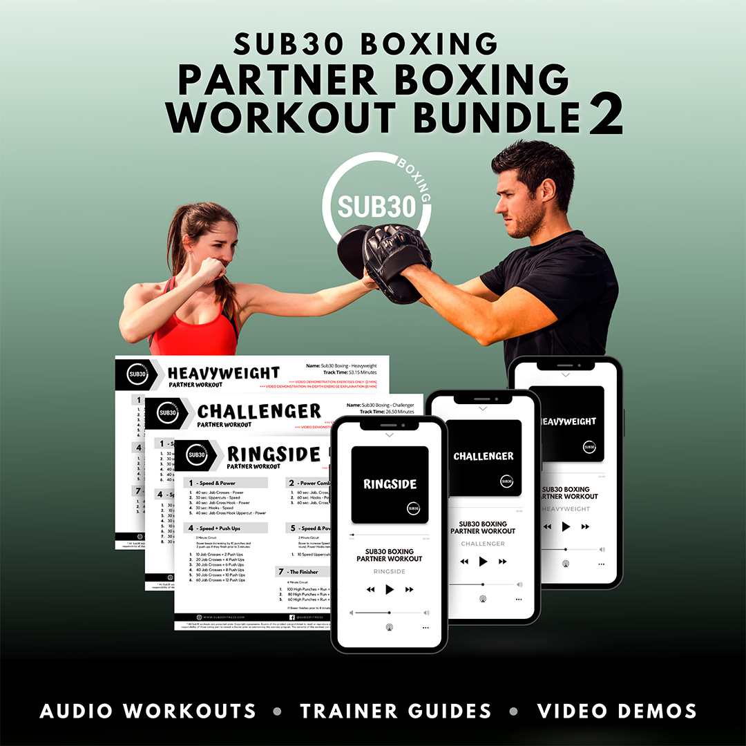 Sub30 Boxing Audio Workout Bundle - Partner Version