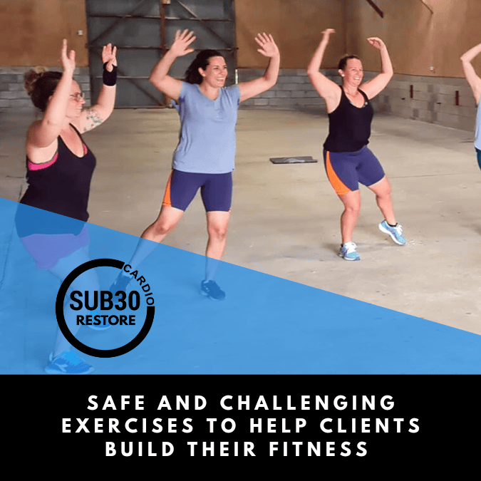 safe and challenging exercises
